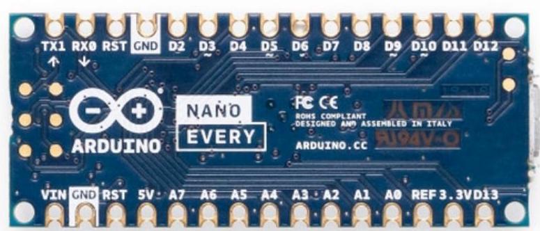 Arduino Nano, a small microcontroller